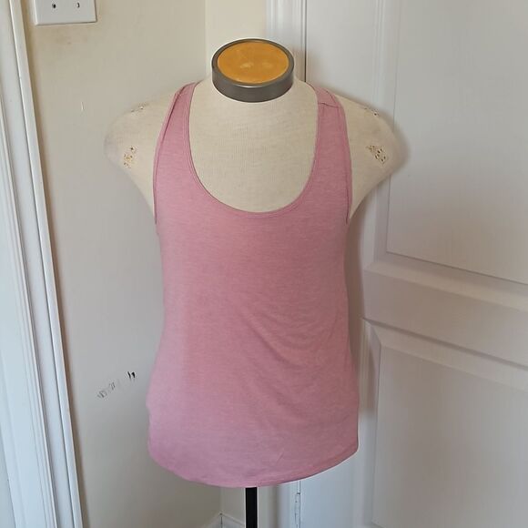 RBX Women's Active Racer Back Top Medium Pink & White - Picture 1 of 16